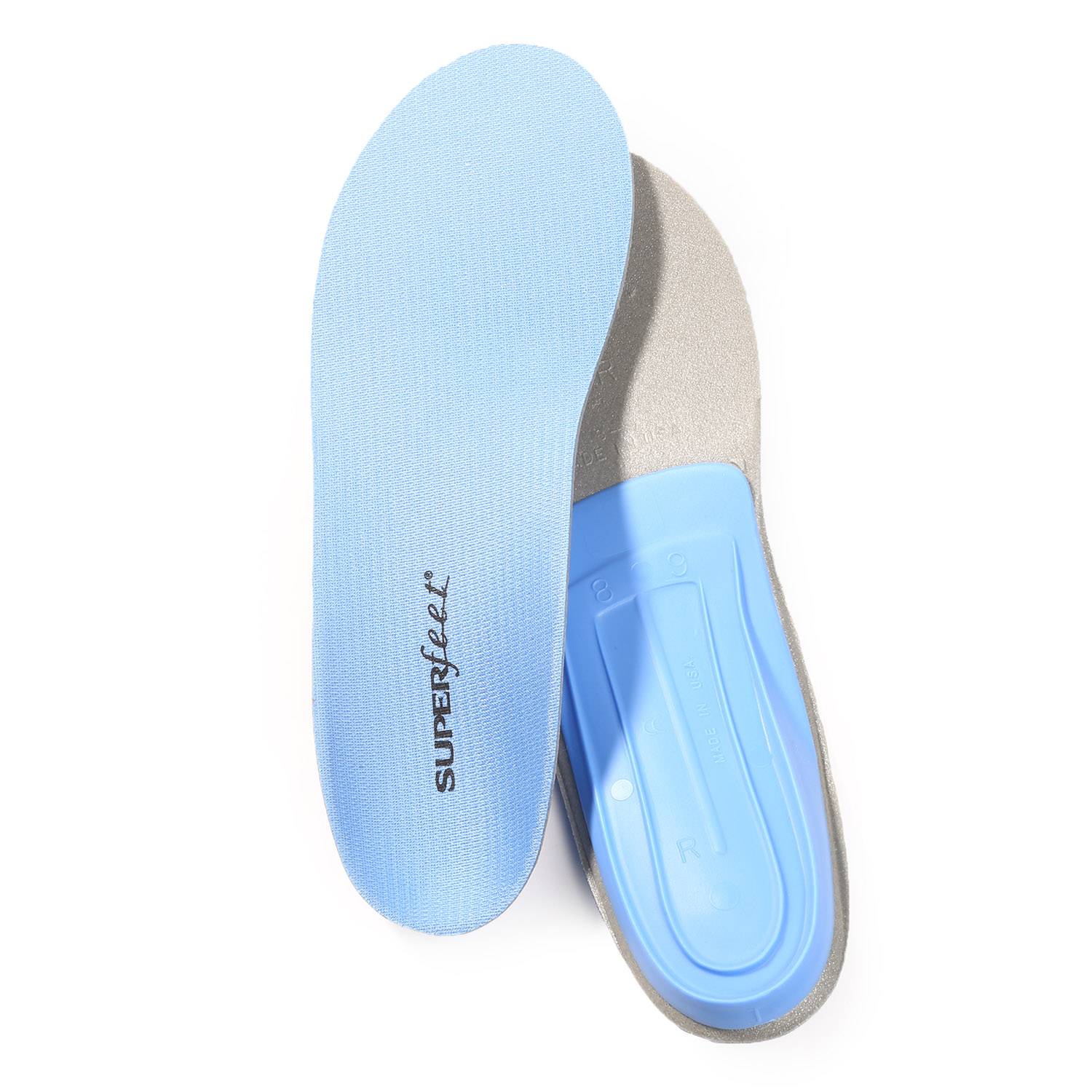 SUPERFEET Mens Trim-to-Fit Blue Insoles NON REIMBURSABLE ITEM (PX988)