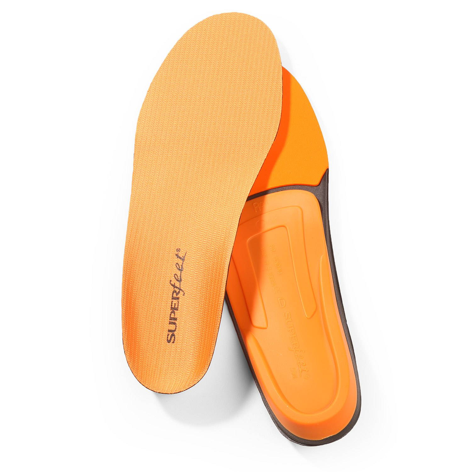 SUPERFEET Mens Trim-to-Fit Orange Insoles NON REIMBURSABL...