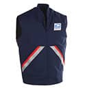 Postal Insulated Vest for Men Letter Carriers and Motor Vehi