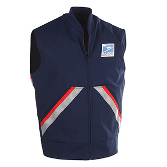 Postal Insulated Vest for Men Letter Carriers and Motor Vehicle Service Operators (PX810)