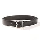 Black Leather Belt 1-3/4" Wide