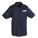 Postal Uniform Shirt Poplin Short Sleeve for Mail Handlers and Maintenance Personnel (PX147)