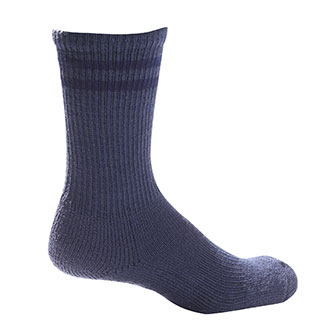 Pro Feet Blue Crew with Spandex - Small (PX43F)