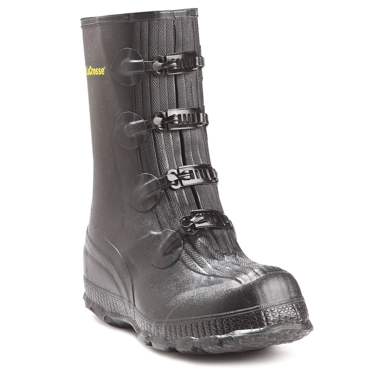 vintage rubber boots with buckles