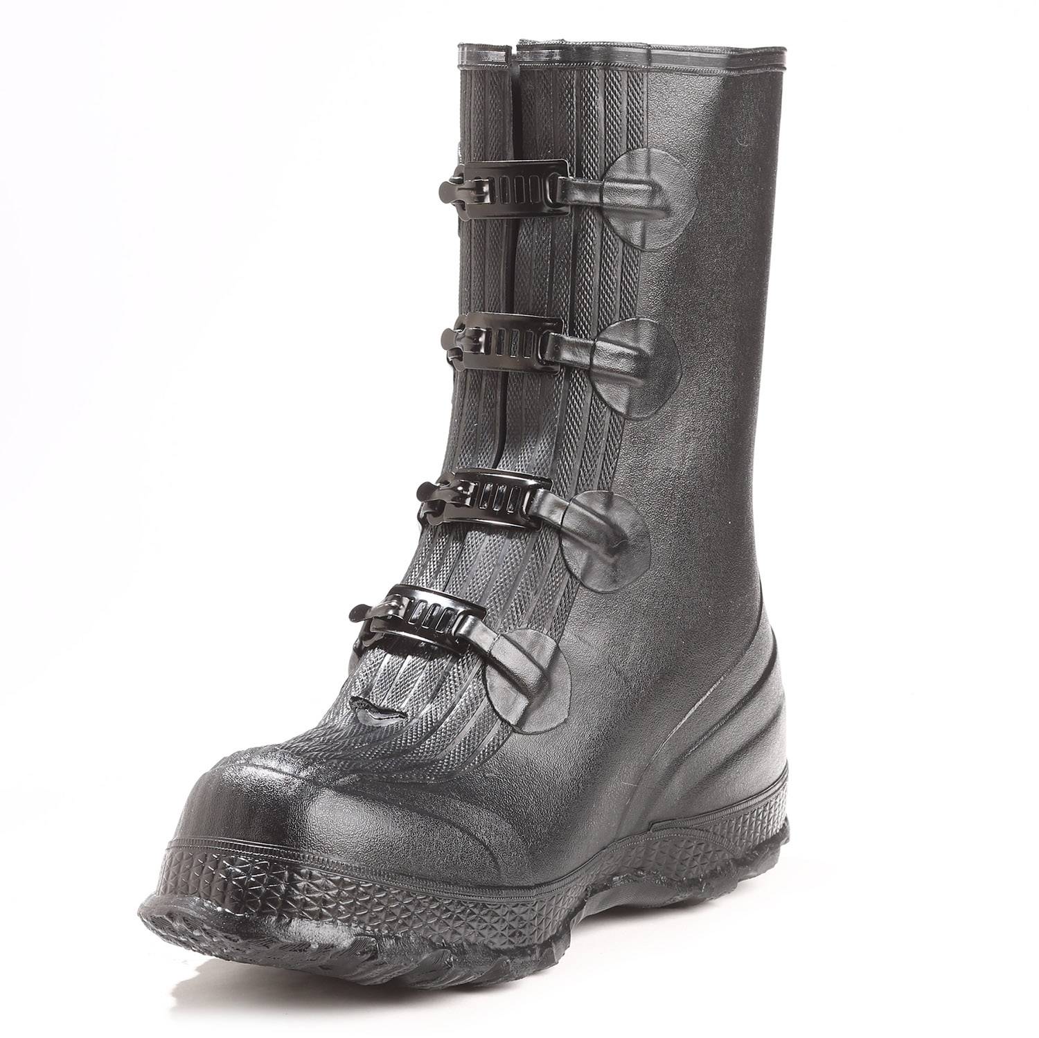 vintage rubber boots with buckles