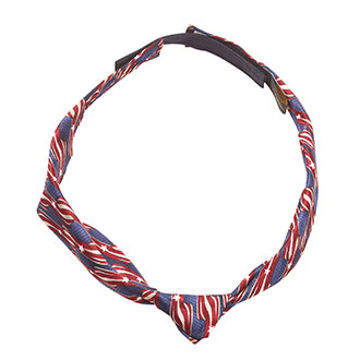 Ladies Knotted Loop Tie Stars and Stripes (PX62F)
